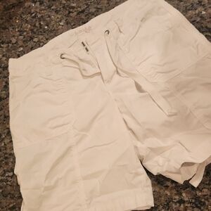 St. John's Bay Classic White Shorts